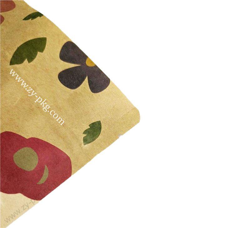 Kraft Paper Pouches with Window